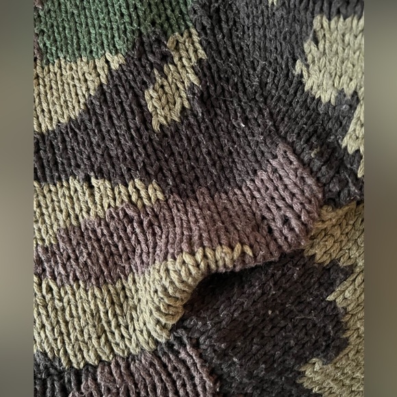 [Special] Ralph Lauren Denim & Supply Camo Shawl Cardigan Military Sweater. - Picture 11 of 14